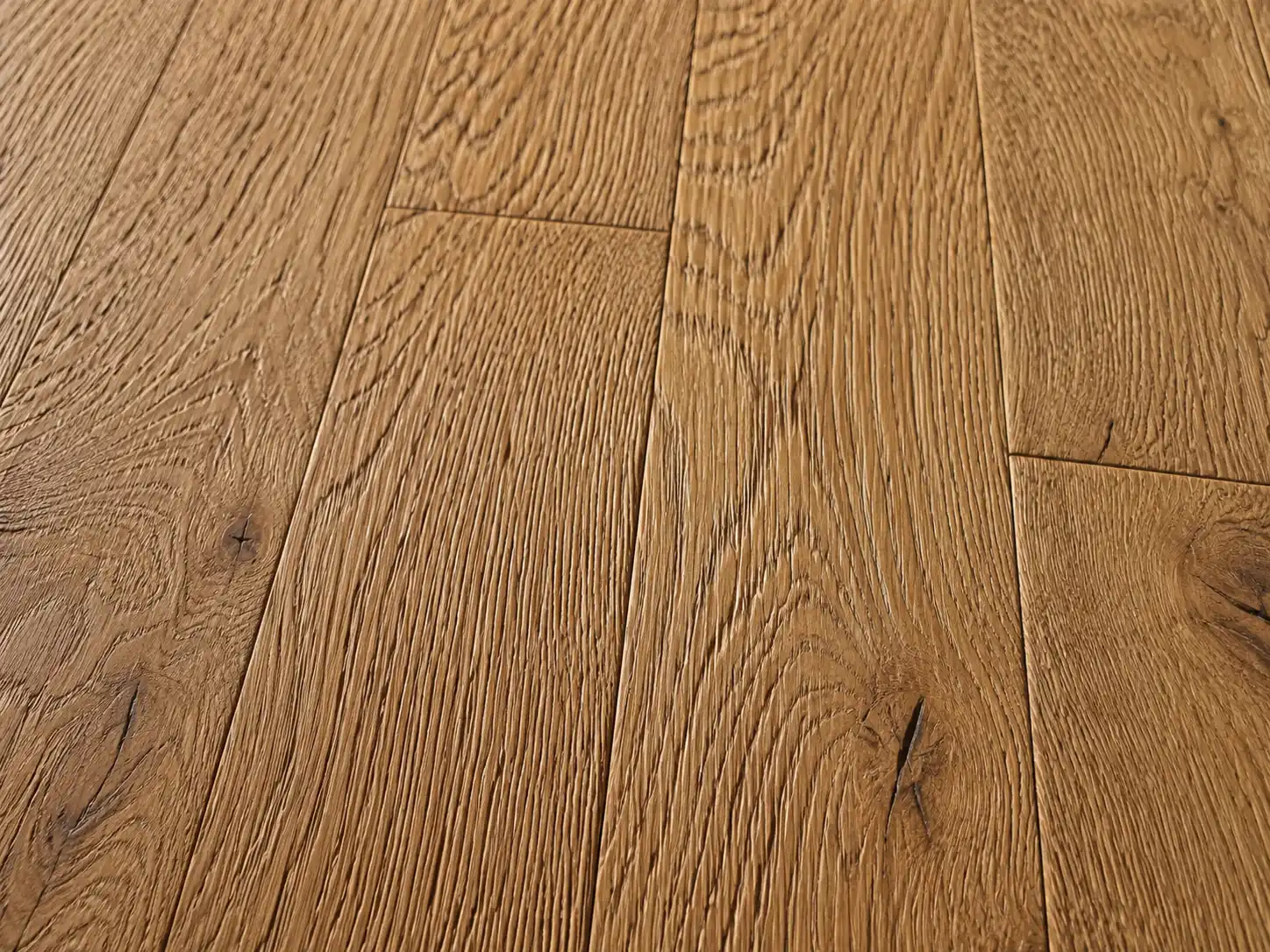 Light brush wire-brushed hardwood flooring collection