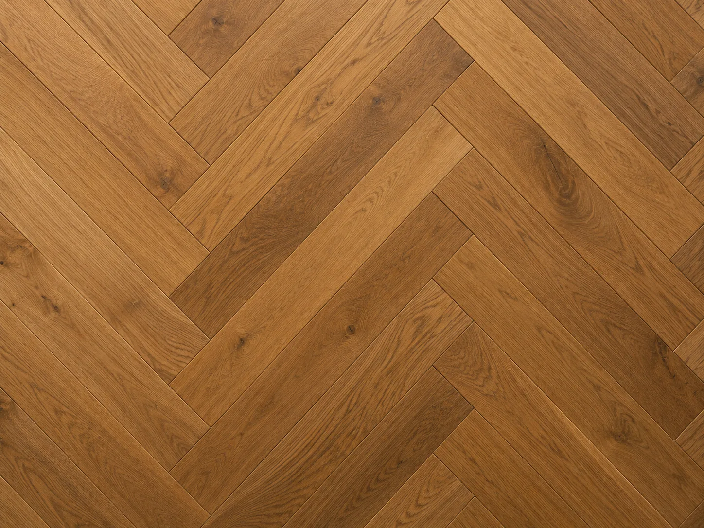 Custom oil herringbone hardwood flooring finish swatch