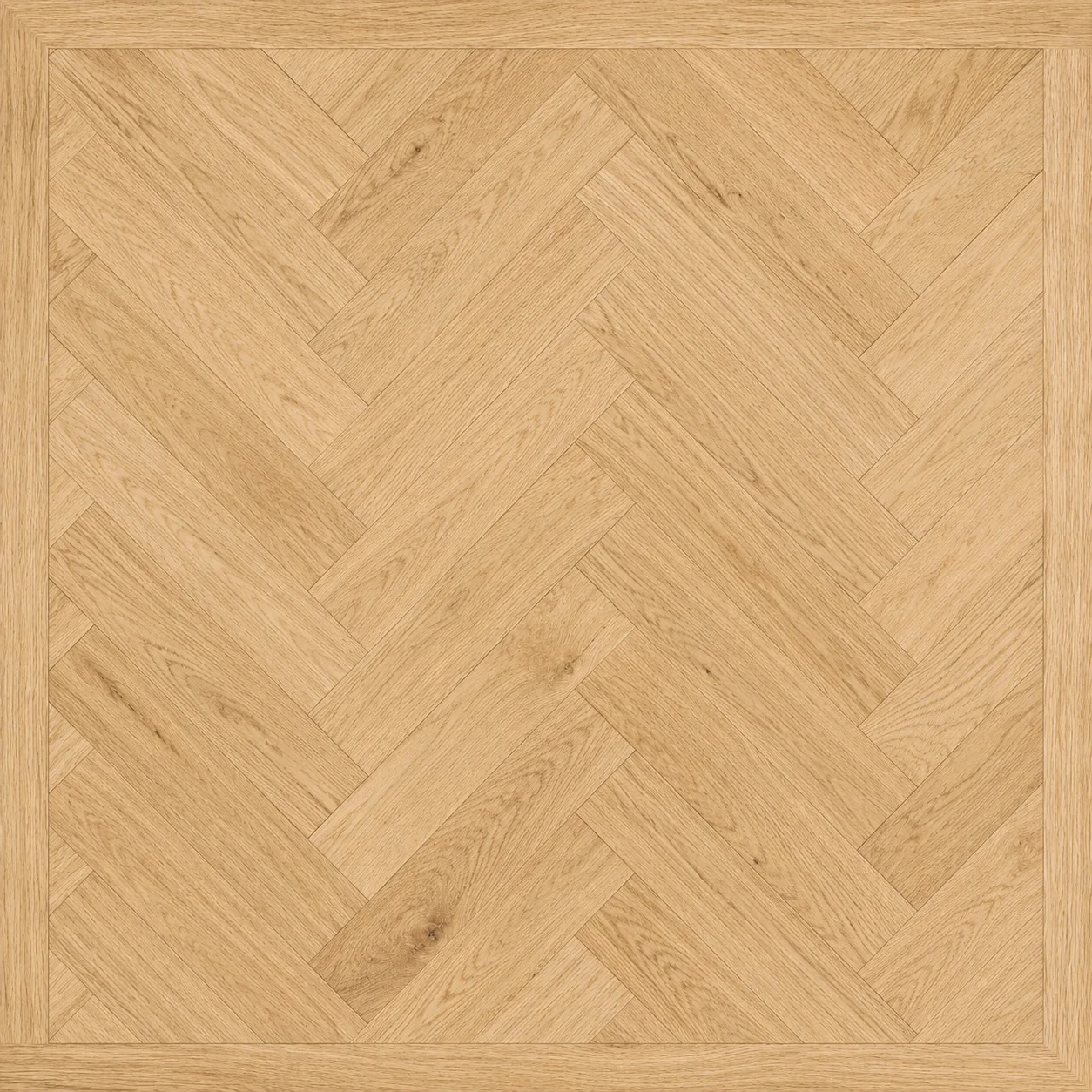 Untreated natural parquet flooring finish swatch