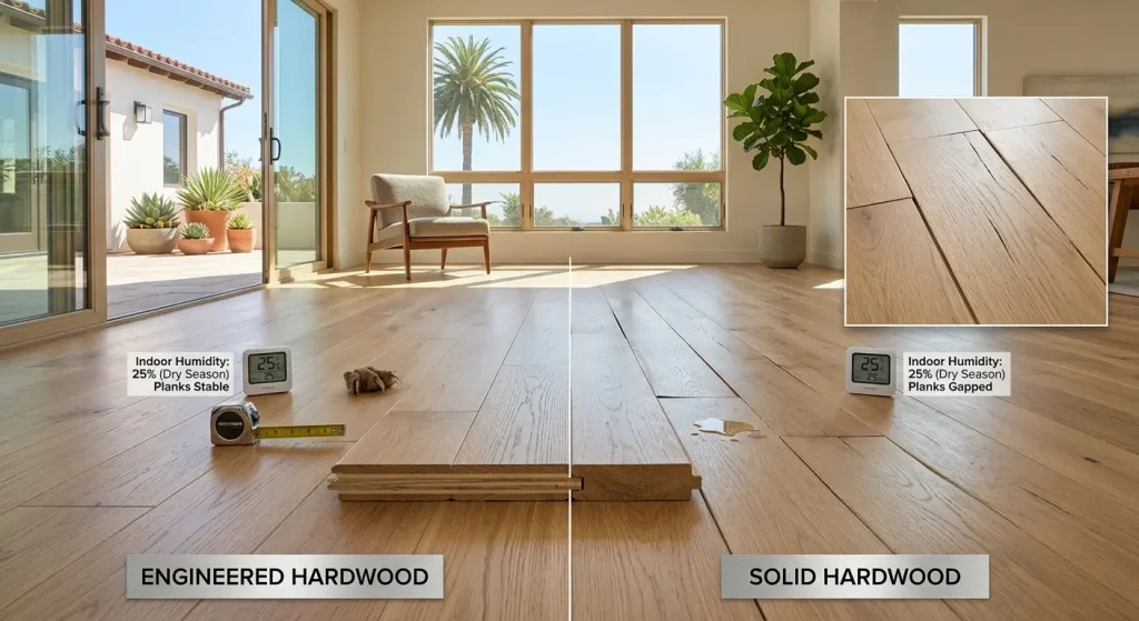 Engineered vs Solid Hardwood Which One Actually Holds Up Better in Southern California Homes