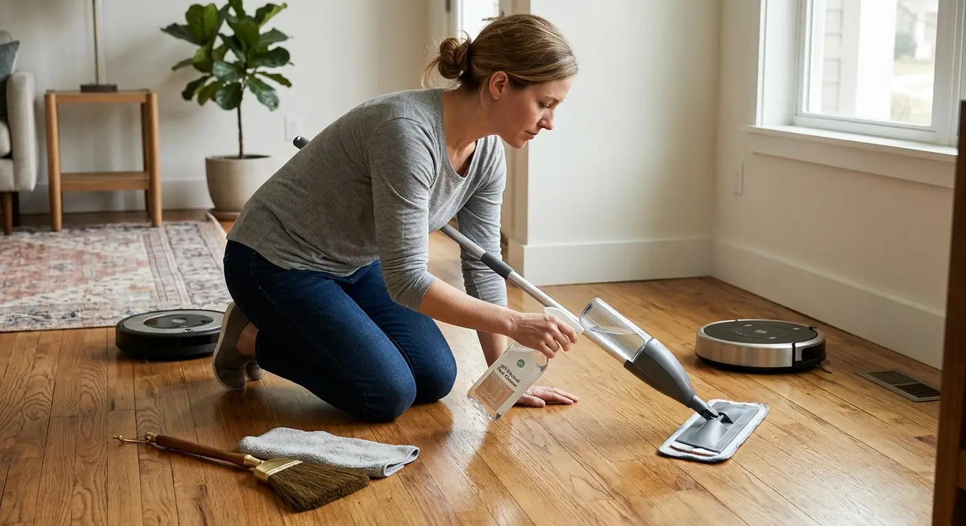 How to Clean Hardwood Floors the Right Way (Without Wrecking the Finish)