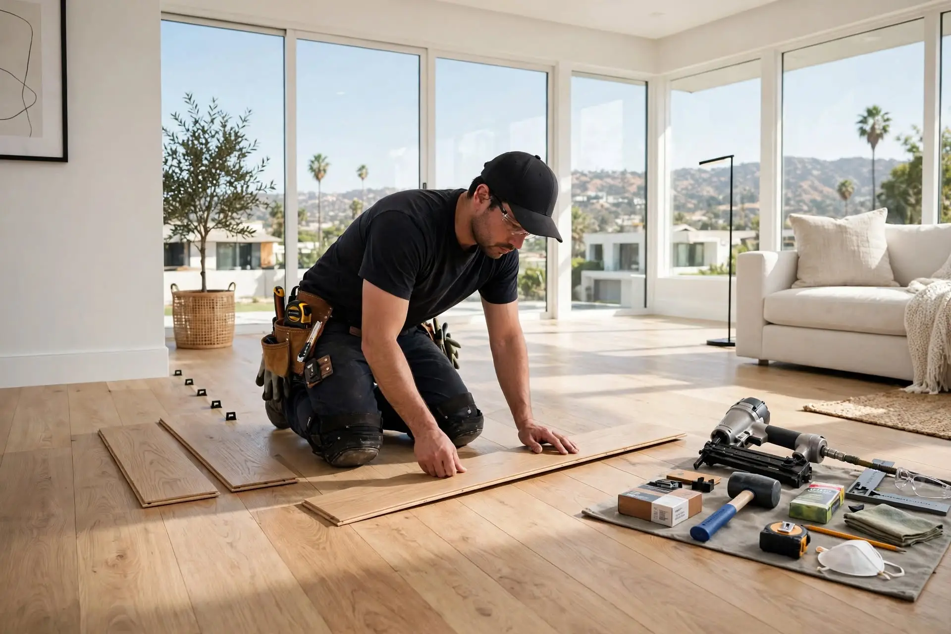Hardwood Floor Installation Cost in LA
